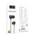    HOCO M96, Stereo Earphones, 1.2m, 3.5mm plug, Black