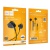  HOCO M125 Smart metal universal earphones with microphone, 