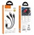  31 HOCO U104, 1,2 , lightning 2.4A, micro-usb 2A, type-c 6A, 
