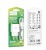    1 USB HOCO C106A Leisure, 2.1A,  8 pin, 
