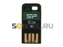 SP008GBUF2T02V1N, USB - Silicon Power 8GB Touch T02 Green