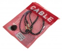 AUX- 3,5mm (M-M) 1m.  , A-35-35-fold black