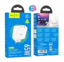    HOCO N30 Three Port 2xPD, 1xQC 3.0 (EU), 65W 
