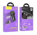    USB, Type-C HOCO Z49B, 20 + 18, PD, QC 3.0, FCP, AFC,  Type-C
