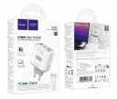   Hoco C139A Rock PD65W + QC3.0,  Tipe-C to lightning, 
