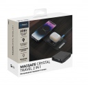    Deppa 2  1  iPhone, MageSafe Crystal Travel QI, 22W, , 