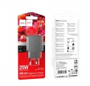 ���� ������� ������� 1 Type-C HOCO CS24A, Puerto, PD 25��, ������