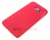 Накладка Air Case для Samsung Galaxy G920 S6 + защитная пленка, красная, Deppa