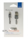 USB-кабель Deppa для iPhone 5/6, 1,5м, MFI витой, черный