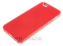 Накладка PC с Soft Touch покрытием для iPhone 5 бо красная