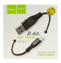 USB-кабель HOCO U54, 1.2 метр для iPhone 5/6 черный