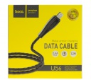 USB-кабель HOCO U56, 1.2 метр для iPhone 5/6 серый