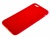 Силиконовый чехол TPU Case матовый для iPhone 6 красный
