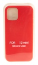 Hакладка Silicone Cover для iPhone 12 mini, красный (9)