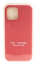 Hакладка Silicone Cover для iPhone 12 Pro Max, винный (15)