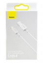 Data кабель USB Baseus  1м Lighting CALYS-A02, белый