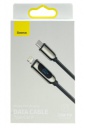 Data кабель USB Baseus, CATLSK-A01 Type-C to IP 2м черный