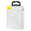 Data кабель USB Baseus 1м Type-C to light CATLYS-A02, белый
