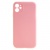 Накладка S. C. для iPhone 11 светло-розовая (6) без логотипа