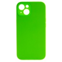 Silicone  Cover для Iphone 13 салатовый без логотипа