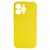 Silicone  Cover для Iphone 13 Pro желтый без логотипа