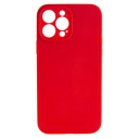Silicone  Cover для Iphone 13 Pro Max красный без логотипа