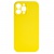 Silicone  Cover для Iphone 13 Pro Max желтый без логотипа