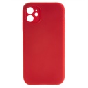Накладка S. C. для iPhone 11 красная (14) без логотипа