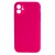 Накладка S. C. для iPhone 11 ярко-розовый без логотипа