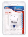  USB 3.0 SBR-700-W, White, CD/ MicroCD/MS , SmartBuy