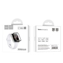Стекло прозрачное с черной рамкой для Apple Watch 4/5 (40mm) Hoco