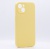 Silicone Cover для Iphone 13 желтый без логотипа
