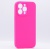 Silicone  Cover для Iphone 13 Pro ярко-розовый без логотипа