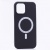 Чехол Silicone Case MageSafe для iPhone 12, черный
